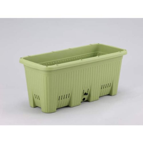 貯水機能付き野菜プランター：楽々菜園 深型750支柱用フレーム付き[幅75.4cm][鉢]