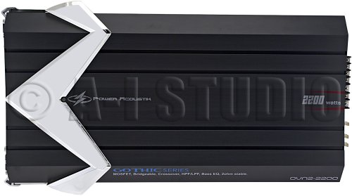 Power Acoustik OVN2-2200 2-Channel Class A/B Amplifier