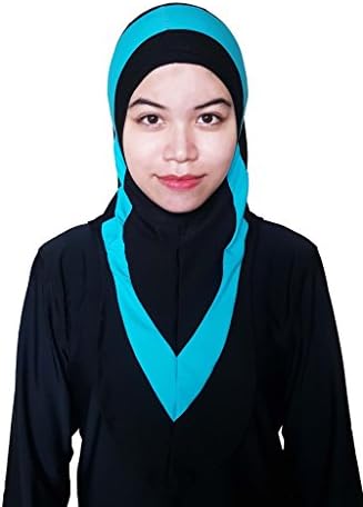 Nashata Women's Sports Hijab Amin Free Size Turquoise