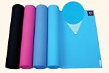 Wai Lana Black Extra Thick Yoga & Pilates Mat, Mats, Yoga, Yoga & Pilate