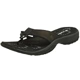 Columbia Sportswear Womens Kaila Thong,Black/Charcoal,8 M