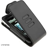 Iphone Vertical Pouch Black with Flip - free shipping