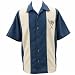 'Tiki Torch' Tiki Retro Bowling Shirt