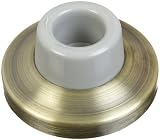 National Hardware V1935 Wall Door Stop, Antique Brass