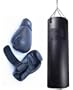Pro Boxing Gloves + Punching Bag + Heavy Duty Stitching