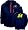 Jeff Gordon On The Mark 1/2 Zip Wind Jacket - Medium