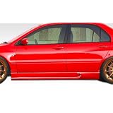 2003-2006 Mitsubishi Duraflex Evo 8 9 Wings Side Skirts by DuraFlex