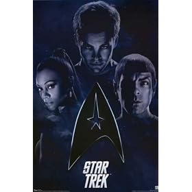 JJ Abrams new Star Trek 2009 Movie Poster Crew, 22 x 34