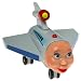 Savannah the Supersonic Jet Wooden Toy