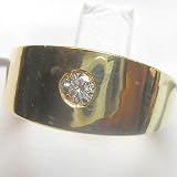14K Man's Diamond Ring