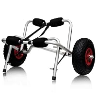 Boat Kayak Canoe Carrier Dolly Trailer Tote Trolley Transport Cart Wheel  by Sky Enterprise USA