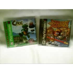 Video Game Combo-croc Legend of the Gobbos & Monkey Magic