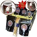 Yves Creations Roses and Valentines Day Florals - Love Cat Valentine with Red Rose - Coffee Gift Baskets - Coffee Gift Basket