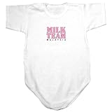 Baby Bodysuit White  Milk Team Malaysia  Country