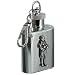 Robert Burns 1oz Keyring Stainless Steel Hip Flask