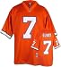 Men`s Denver Broncos #7 John Elway Team Throwback Premier Jersey - L