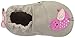 Robeez Girls' Peaceful Partridge Slip-On, Grey, 12-18 Months M US Infant