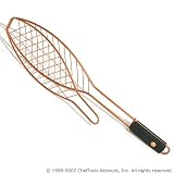 Single Copper Fish Basket by Outset