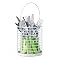 Moda Concept 16-pc. Flatware Set with Caddy- Green