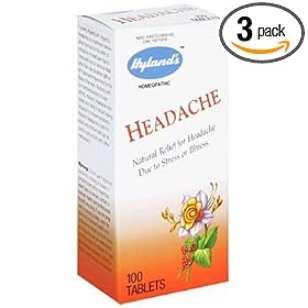 Hyland's Headache Tablets, 100 Tablets (Pack of 3) by Hyland's Homeopathic