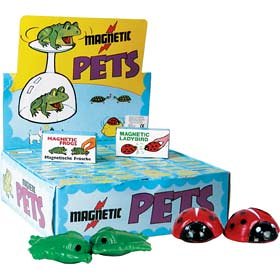 Magnetic Frogs or Ladybirds