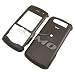 Blackberry Pearl 8110 8120 8130 Brown Leather Protector Hard Case