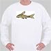 Sweatshirt with algatare, "algae eater", fish, aquarium, animal