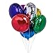 50pcs/lot Round Shape Foil Mylar Helium Balloon 18