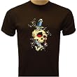 Dagger Skull Tattoo T-shirt, Classic Tattoo Design T-shirt, Old School Vintage Tattoo T-shirt