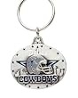 Dallas Cowboys Pewter Oval Keychain