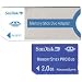 Electronics : SanDisk 2GB Memory Stick Pro Duo Memory Card w/Adapter