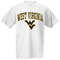 West Virginia Mountaineers White Bare Essentials T-shirt