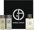 Acqua di Gio by Giorgio Armani for Men 3 Piece Set Includes: 1.7 oz Eau de Toilette Spray + 1.7 oz After Shave Balm + 1.7 oz Hair & Body Shampoo