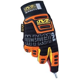 Mechanix Wear MP2-09-010 M-Pact II Glove Orange Large by Mechanix