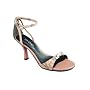 Via Uno ladies ankle strap sandal with diamante de&hellip Via Uno