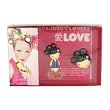 Harajuku Lovers Love by Gwen Stefani Gift Set -- 1 oz Eau De Toilette Spray + Solid Perfume