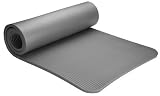 Altus Athletic Gray 15mm thick Foam Exercise Mat with Carry Strap (24 Inch X 72 Inch) 417XHmSPs0L. SL160 Altus Athletic Gray 15mm thick Foam Exercise Mat with Carry Strap (24 Inch X 72 Inch)