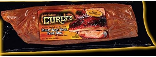 Curlys Baby Back Pork Ribs Loin -- 16 per case.