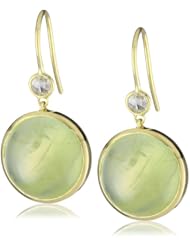 Jemma Wynne "Prive" Prehnite Large Cabochon Drop Earrings