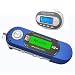 A8 2G TeckNet MP3 Player with FM Radio & 205 Channels FM Transmitter(Blue)