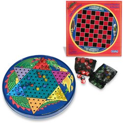 Tin Chinese Checkers by Schylling