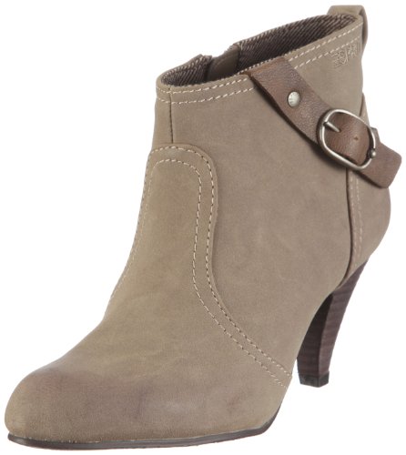 ESPRIT Monia Buckle Bootie U10352, Damen, Stiefel, Beige (fossil beige 236), EU 36