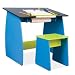 Kids Drafting Table with Stool Color: Purple / Pink