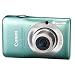 Canon PowerShot SD1300IS 12.1 MP Digital Camera with 4x Wide Angle Optical Image Stabilized Zoom and 2.7-Inch LCD (Green)