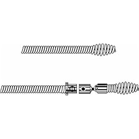Milwaukee 48-53-0090 3 8 Inch x 35 Foot Inner-Core Cable includes Drop Head by Milwaukee