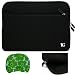 Neoprene Sleeve Carrying Case, (Black) for Sony VAIO VPC-EB43FX/BJ 15.5-Inch Widescreen Entertainment Laptop + Bestpricecenter Mouse Pad