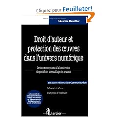 Droit d'auteur et protection des oeuvres dans l'univers num�rique : Droits et exceptions � la lumi�re des dispositifs de verrouillage des oeuvres