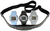 Isokinetics Inc. Heart Rate Monitor Watch - With Chest Strap - Black
