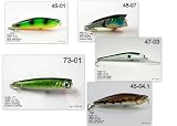 Lot of 5 New Crankbait Fishing Lures for Largemouth Bass AA