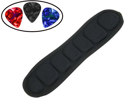 417XT3aNFVL Planet Waves Guitar Strap Shoulder Pad   Gel with 3 Bonus Guitar Picks